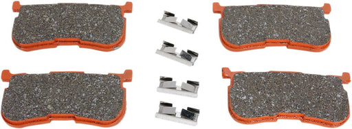 EBC Harley/Buell Brake Pads for 2014-2019 Harley-Davidson FA-V Series Rear Semi-Sintered Metal Copper Set of 4