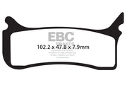 EBC EPFA Series Extreme Pro Sindered Brake Pads Street Front Sintered Metal Pair