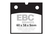 EBC Vee Semi-Sintered Brake Pads Street Front Rear Semi-Sintered Metal Semi-Metallic Pair