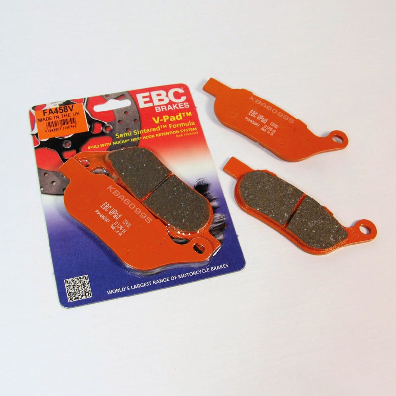EBC Vee Semi-Sintered Brake Pads Street Front Rear Semi-Sintered Metal Semi-Metallic Pair