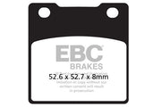 EBC Vee Semi-Sintered Brake Pads for 1979-1981, 1989-2006 KAWASAKI Street Rear Semi-Sintered Metal Semi-Metallic Pair