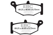 EBC Vee Semi-Sintered Brake Pads for 2006-2010, 2013-2026 SUZUKI Street Rear Semi-Sintered Metal Semi-Metallic Pair