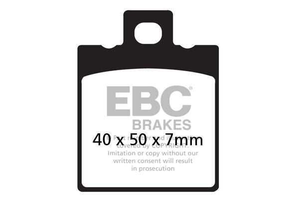 EBC SFA-HH Series Sindered Scooter Brake Pads Street Front Sintered Metal Pair