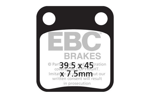 EBC SFA-HH Series Sindered Scooter Brake Pads Street Front Rear Sintered Metal Pair