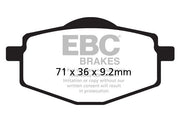 EBC SFA-HH Series Sindered Scooter Brake Pads Street Front Rear Sintered Metal Pair