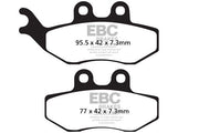 EBC SFA-HH Series Sindered Scooter Brake Pads Street Front Sintered Metal Pair