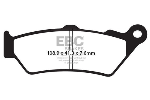 EBC SFA-HH Series Sindered Scooter Brake Pads for 2000-2003 BMW Street Front Sintered Metal Pair