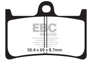 EBC SFA-HH Series Sindered Scooter Brake Pads for 2008-2026 YAMAHA Street Front Sintered Metal Pair