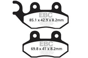 EBC SFA-HH Series Sindered Scooter Brake Pads Street Front Rear Sintered Metal Pair