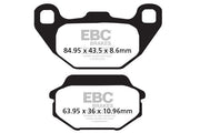 EBC SFA-HH Series Sindered Scooter Brake Pads Street Front Sintered Metal Pair