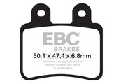 EBC SFA-HH Series Sindered Scooter Brake Pads for 2003-2013 DERBI Street Front Rear Sintered Metal Pair