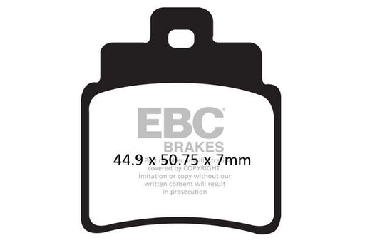 EBC SFA-HH Series Sindered Scooter Brake Pads Street Front Sintered Metal Pair