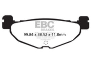 EBC SFA-HH Series Sindered Scooter Brake Pads for 2004-2013 YAMAHA Street Rear Sintered Metal Pair