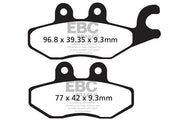 EBC SFA-HH Series Sindered Scooter Brake Pads Street Front Rear Sintered Metal Pair