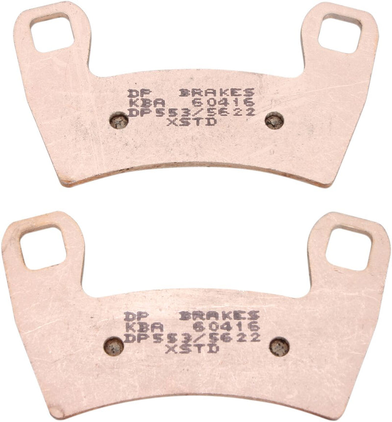 DP Brakes ATV/UTV Sintered Metal Brake Pads for 2015-2024 POLARIS Front Copper Alloy Set of 2 #DP553