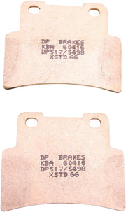 DP Brakes Standard DP Sintered Brake Pads Front Sintered Metal Set #DP517