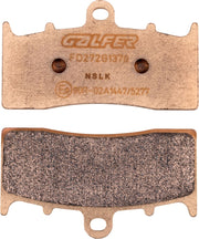 Galfer HH Sintered Brake Pads Front Sintered Metal Copper Alloy Pair #FD272G1370