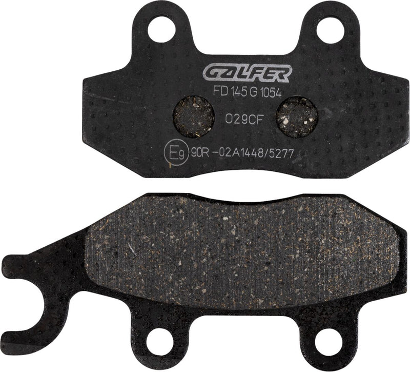Galfer Semi-Metallic Brake Pads Front Rear Set of 2 #FD145G1054