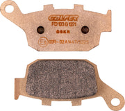 Galfer HH Sintered Brake Pads Rear Sintered Metal Copper Alloy Pair #FD103G1371