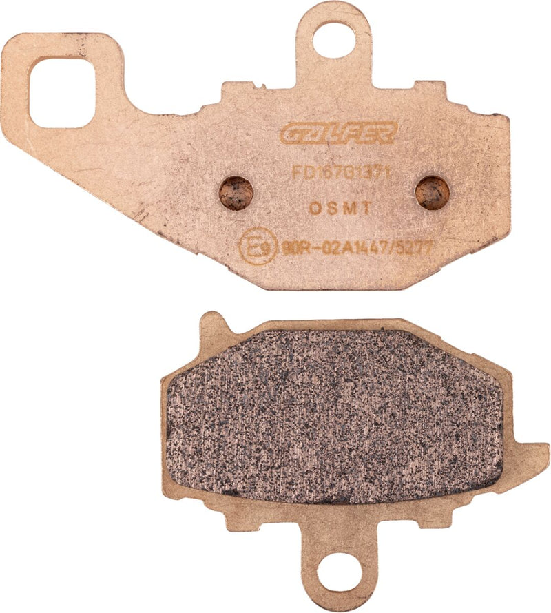 Galfer HH Sintered Brake Pads Rear Sintered Metal Copper Alloy Pair #FD167G1371