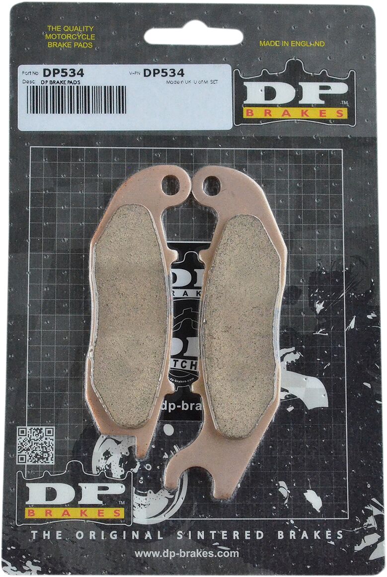 DP Brakes Standard DP Sintered Brake Pads Front Sintered Metal Set