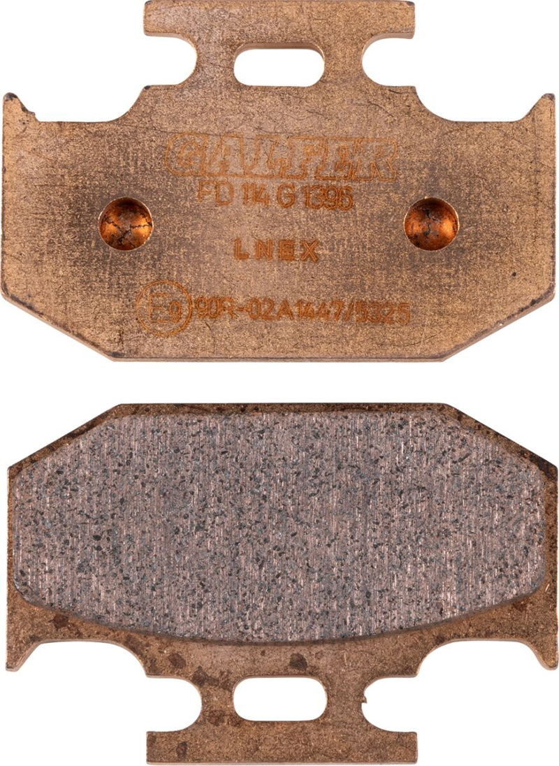 Galfer MX Pro Brake Pads Rear Sintered Metal Copper Alloy Set of 2 #FD114G1396
