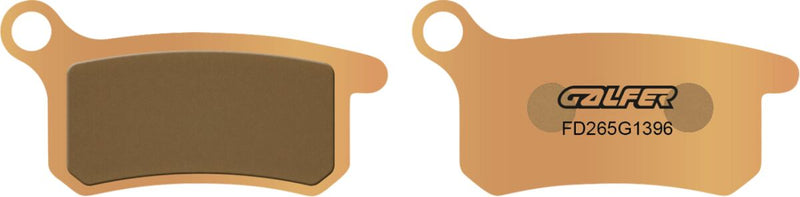 Galfer MX Pro Brake Pads Front Rear Sintered Metal Copper Alloy Set of 2 #FD265G1396