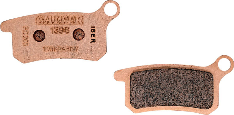 Galfer MX Pro Brake Pads Front Rear Sintered Metal Copper Alloy Set of 2 #FD265G1396