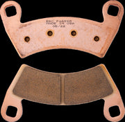 EBC Long-Life Sintered "R" Brake Pads for 2013-2021 POLARIS FA-R Series Front Rear Sintered Metal Bronze Set of 2