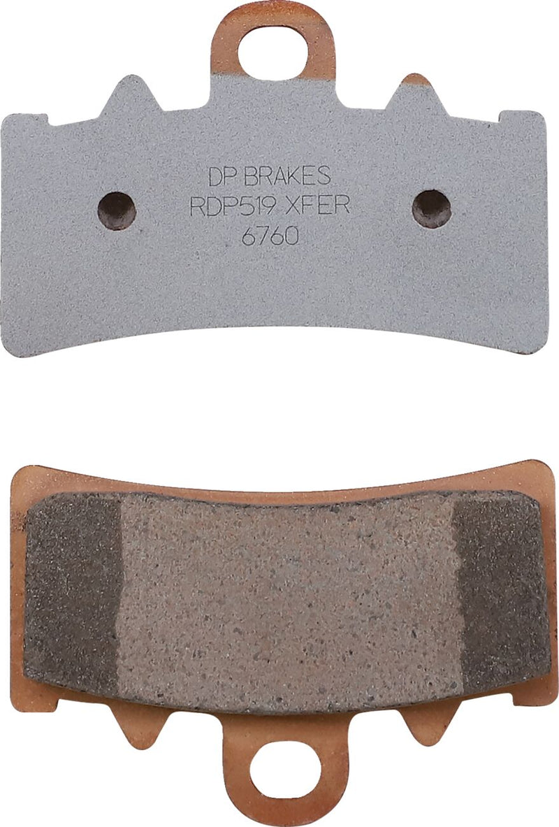 DP Brakes RDP X-Race Titanium Sintered Brake Pads RDP Racing Front Sintered Metal Copper Alloy Set of 2