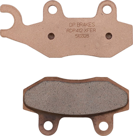 DP Brakes RDP X-Race Titanium Sintered Brake Pads RDP Racing Front Front Right Sintered Metal Copper Alloy Set of 2
