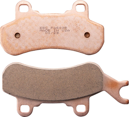 EBC Long-Life Sintered "R" Brake Pads for 2016-2024 CAN AM (BRP) FA-R Series Front Right Rear Right Sintered Metal Bronze Set of 2