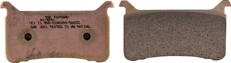 EBC Sintered "HH" Brake Pads for 2017-2026 HONDA FA-HH Series Front Sintered Metal Copper Alloy Set of 2