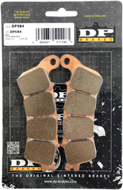 DP Brakes Standard DP Sintered Brake Pads for 2018-2024, 2026 HONDA GL 1800 ABS Rear Sintered Metal Set #DP584