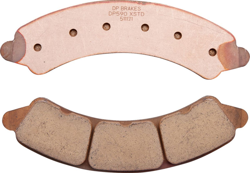 DP Brakes ATV/UTV Sintered Metal Brake Pads for 2019-2021 POLARIS RZR XP 4 1000 TURBO S 4X4 Front Copper Alloy Set of 2 #DP590
