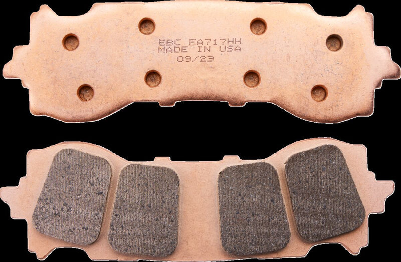 EBC Sintered "HH" Brake Pads for 2018-2022 HONDA GL 1800 ABS FA-HH Series Front Sintered Metal Copper Alloy Set of 2