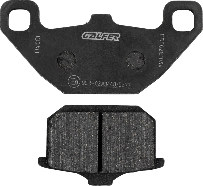 Galfer Semi-Metallic Brake Pads for 1981-2003 KAWASAKI Front Rear Semi-Sintered Metal Set of 2 #FD062G1054