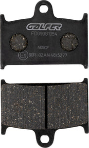Galfer Semi-Metallic Brake Pads Front Semi-Sintered Metal Set of 2 #FD099G1054