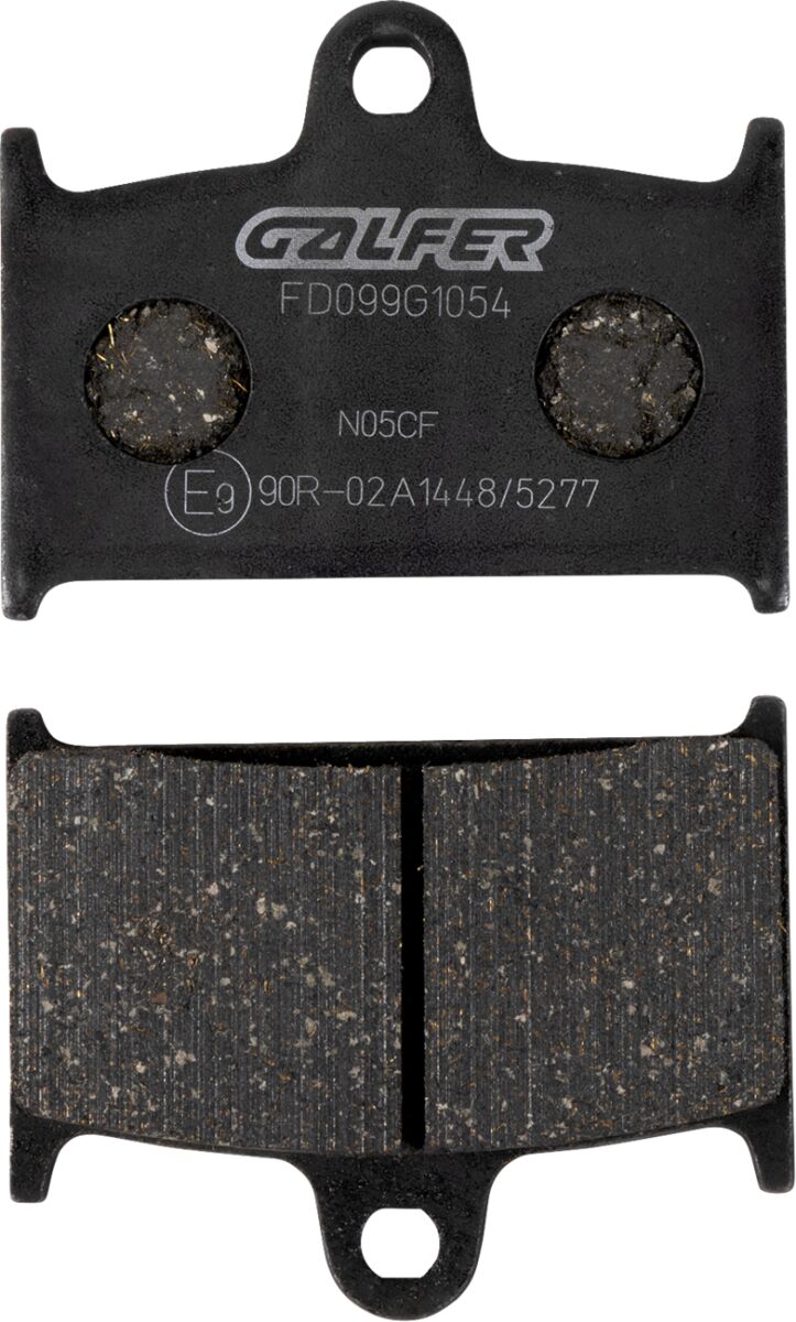 Galfer Semi-Metallic Brake Pads Front Semi-Sintered Metal Set of 2 #FD099G1054