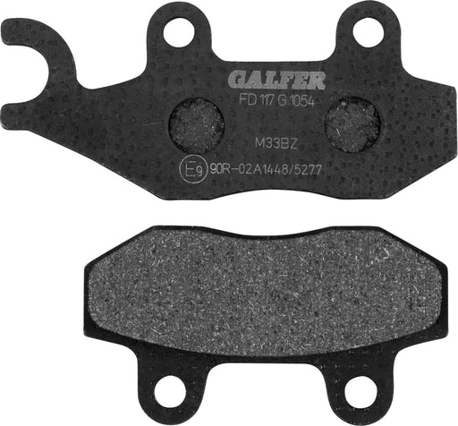 Galfer Semi-Metallic Brake Pads Front Rear Semi-Sintered Metal Set of 2 #FD117G1054