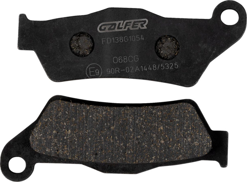 Galfer Semi-Metallic Brake Pads Front Rear Semi-Sintered Metal Set of 2 #FD138G1054