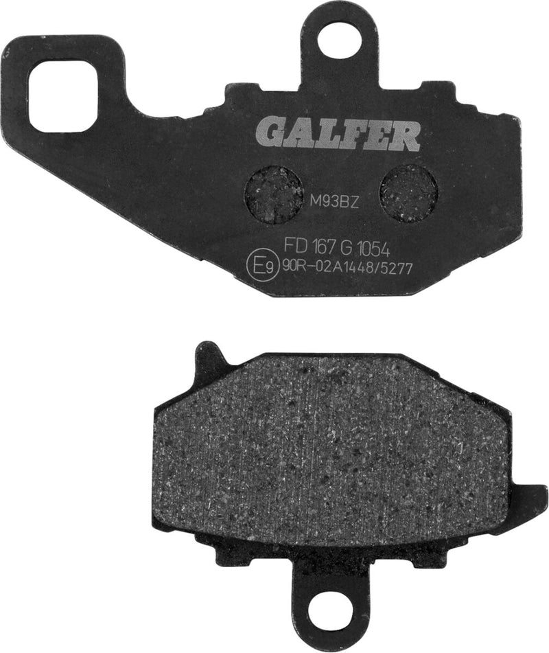 Galfer Semi-Metallic Brake Pads Rear Semi-Sintered Metal Set of 2 #FD167G1054