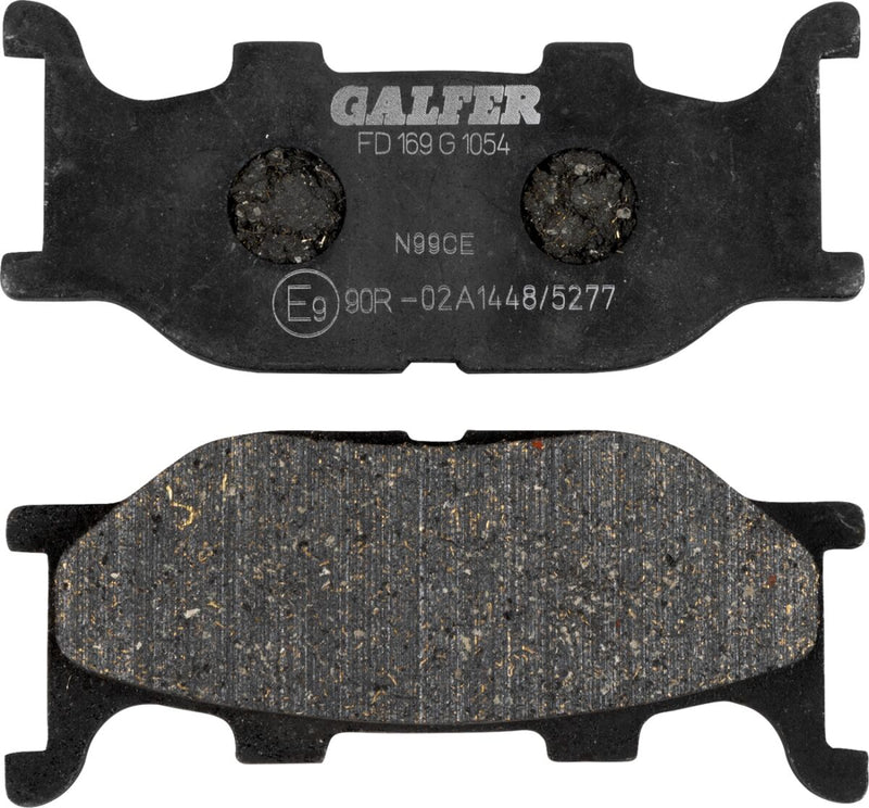 Galfer Semi-Metallic Brake Pads Front Semi-Sintered Metal Set of 2 #FD169G1054