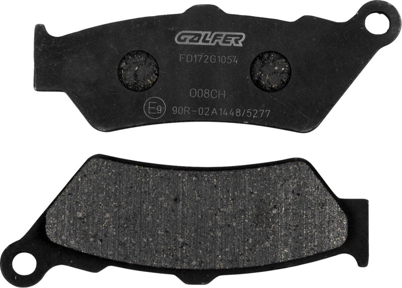 Galfer Semi-Metallic Brake Pads Front Rear Semi-Sintered Metal Set of 2 #FD172G1054