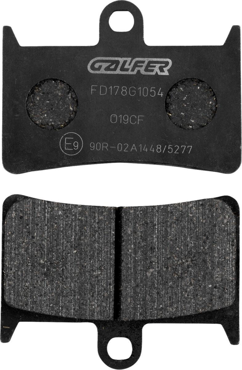 Galfer Semi-Metallic Brake Pads for 1989-1994, 1996-2026 YAMAHA Front Semi-Sintered Metal Set of 2 #FD178G1054