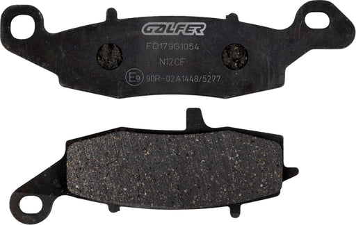 Galfer Semi-Metallic Brake Pads Front Front Right Semi-Sintered Metal Set of 2 #FD179G1054