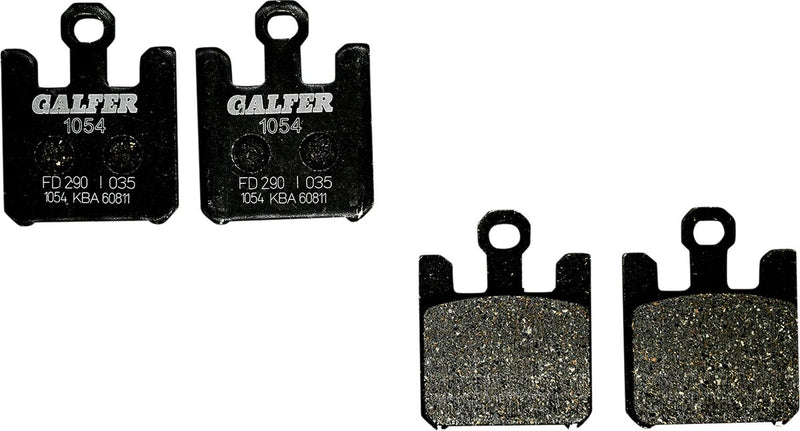 Galfer Semi-Metallic Brake Pads Front Semi-Sintered Metal Set of 4 #FD290G1054