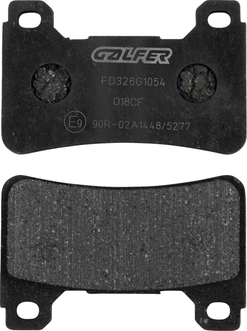 Galfer Semi-Metallic Brake Pads for 2004-2006, 2008-2016, 2024-2026 HONDA Front Semi-Sintered Metal Set of 2