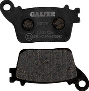 Galfer Semi-Metallic Brake Pads Rear Semi-Sintered Metal Set of 2 #FD363G1054