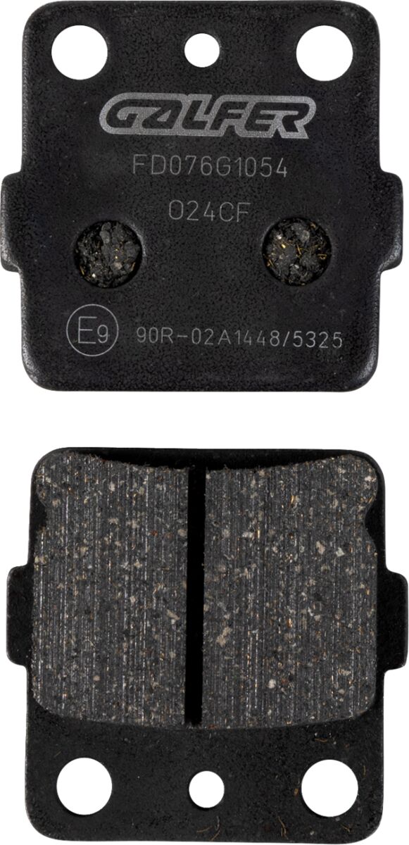 Galfer Offroad Organic Brake Pads Front Rear Organic Base Set of 2 #FD076G1054